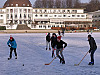 Eishockey auf dem Hollersee